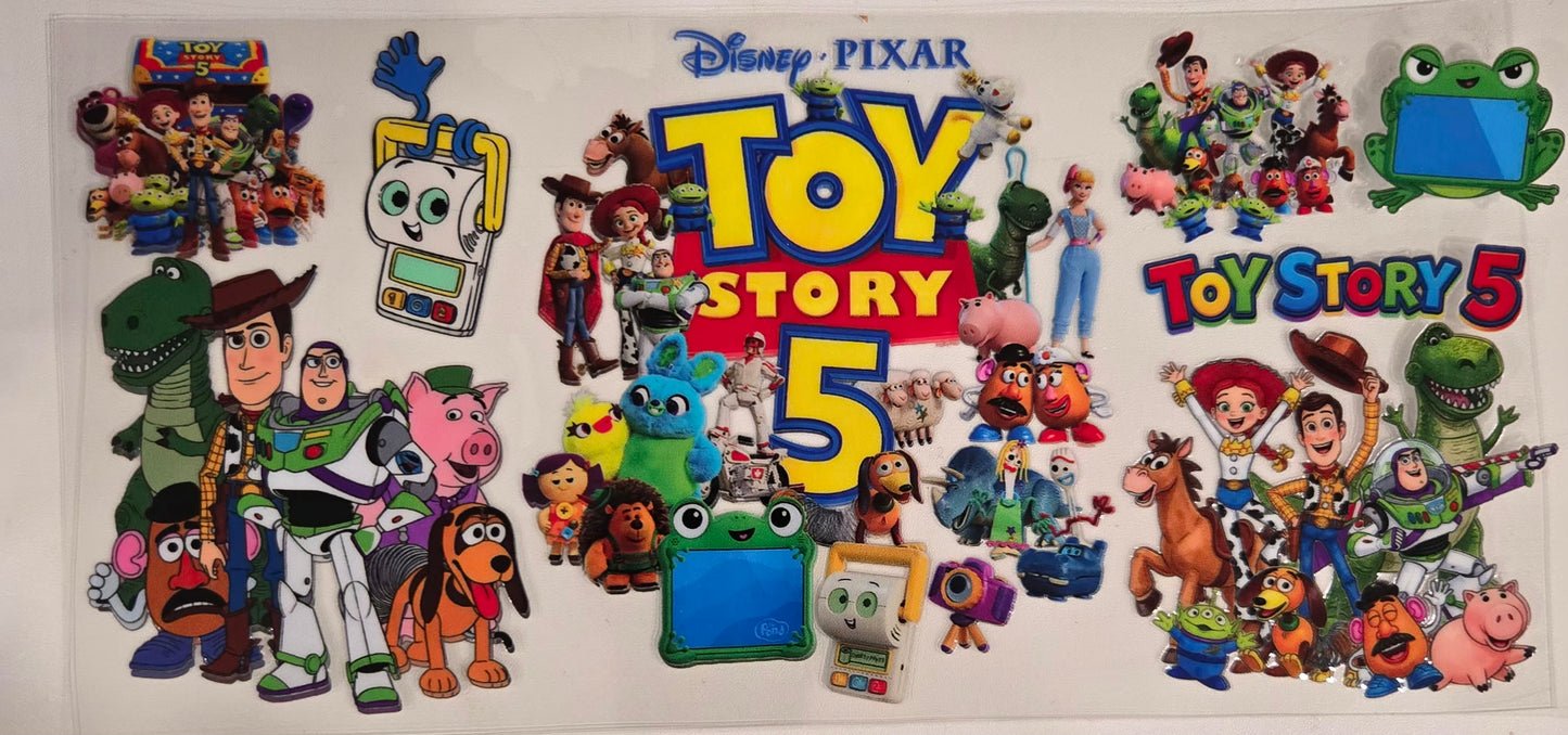 Toy Story Character UV DTF Wraps