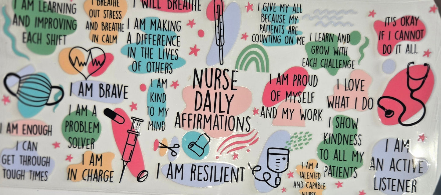 Autism/Cancer & Nurse UV DTF Wraps